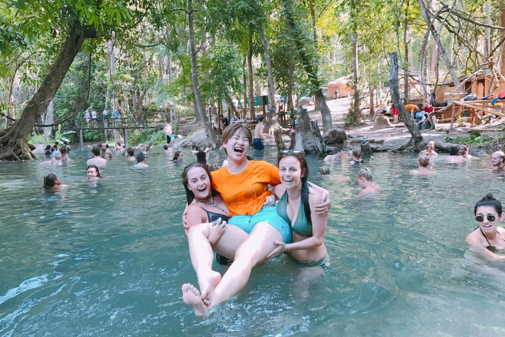 sai ngam hot spring, sai ngam natural hot spring , sai ngam hot springs, hot springs in pai