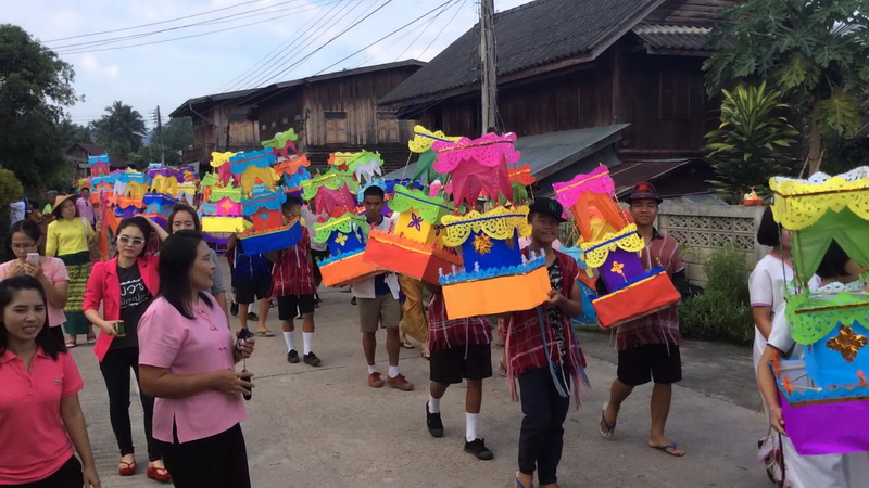 chong phara tradition, chong phara tradition mae hong son, poi learn sib ed, poi learn sib ed mae hong son