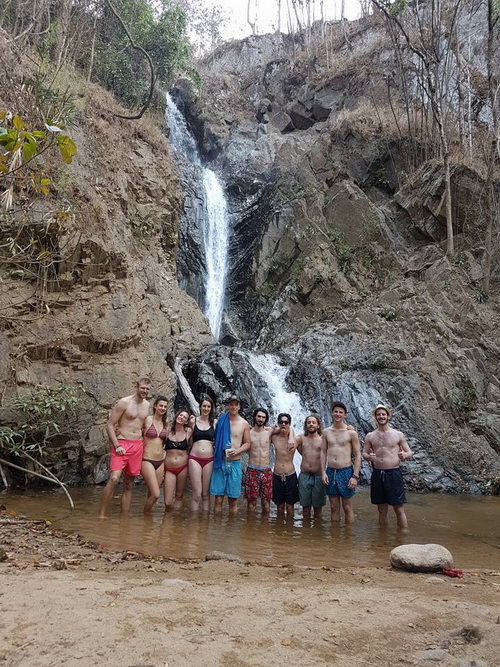 mae yen waterfall, maeyen waterfall, waterfall in pai, mae yen waterfall in pai, maeyen waterfall in pai