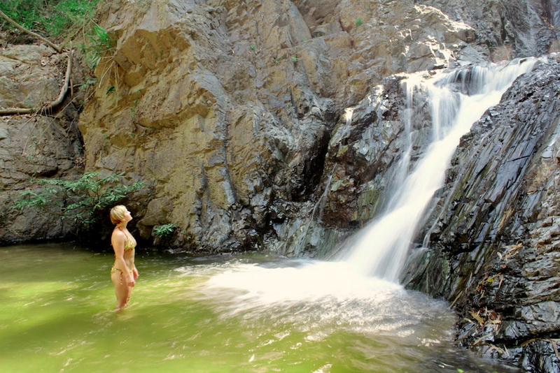 mae yen waterfall, maeyen waterfall, waterfall in pai, mae yen waterfall in pai, maeyen waterfall in pai