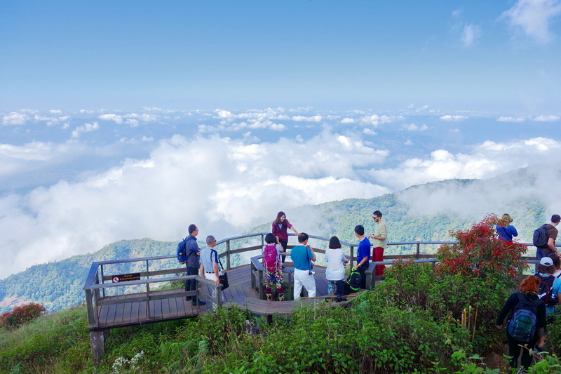 kew mae pan, kiew mae pan, doi inthanon national park, inthanon national park, doi Inthanon, inthanon