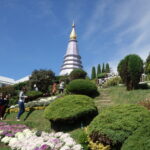king and queen pagoda, doi inthanon national park, inthanon national park, doi Inthanon, inthanon