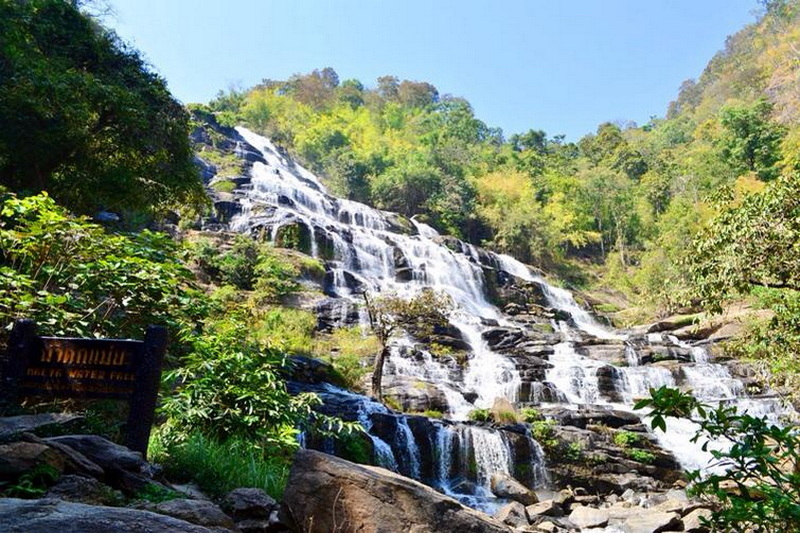 mae ya waterfall, doi inthanon national park, inthanon national park, doi Inthanon, inthanon