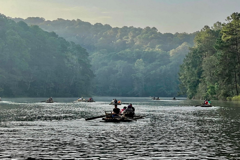 pang ung lake, pang ung, pang ung mae hong son